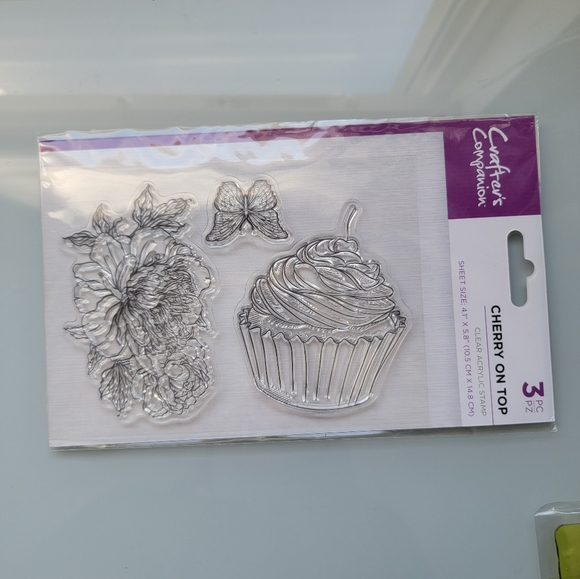 Lot of  Gemini by Crafter's Companion Stamp & Dies,  and Sheena clear acrylic st - Picture 5 of 12